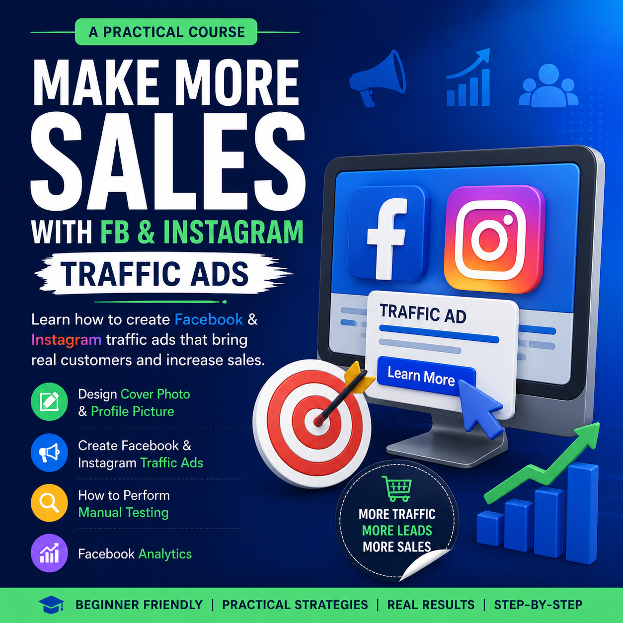 Make More Sales with FB and Instagram Traffic Ads